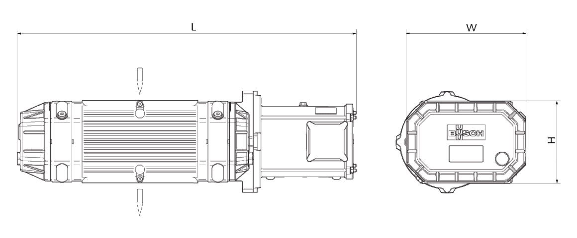 Puma WY 1250 B羅茨真空泵 Puma WY 1250 B羅茨真空泵