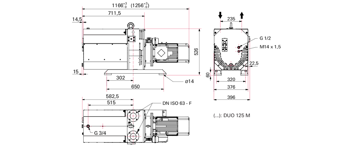 Duo 125雙級(jí)旋片真空泵 Duo 125雙級(jí)旋片真空泵